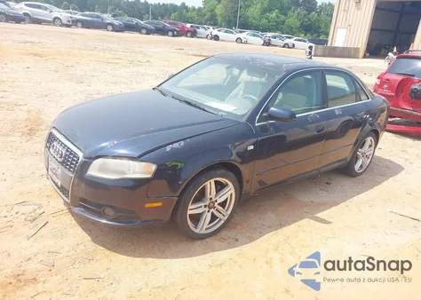 2008 Audi A4 2.0T из США, поврежденный, VIN WAUDF78E28A058882